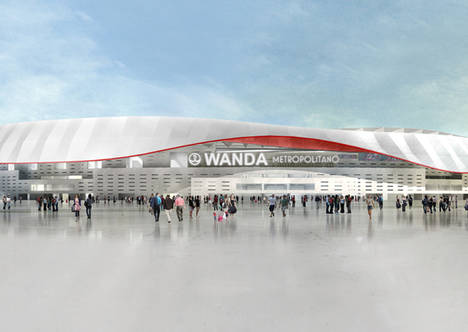 El Wanda Metropolitano tendrá banda ancha para todos los espectadores del estadio