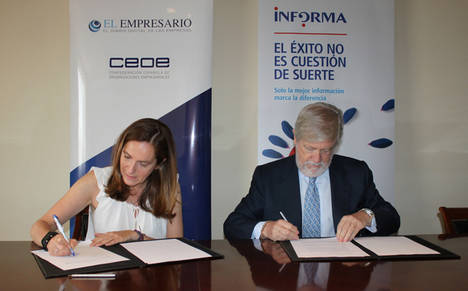 Informa D&B y Elempresario.com firman un convenio de colaboración para reforzar sus contenidos informativos