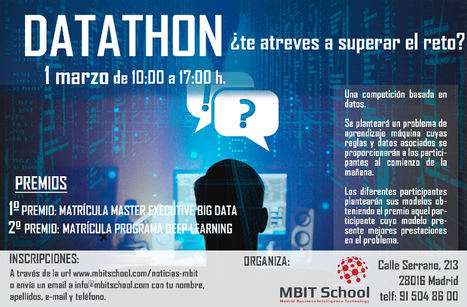 MBIT School organiza una competición de datos