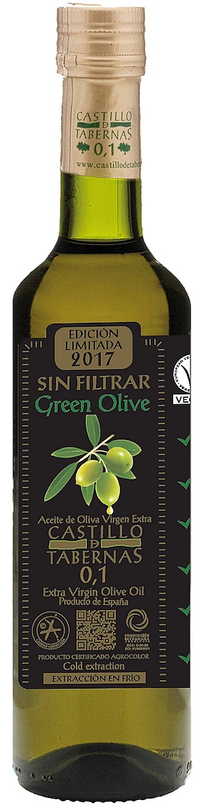 Castillo de Tabernas presenta Green Olive sin filtrar nueva cosecha 2017