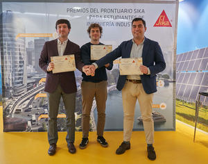 SIKA entrega sus tradicionales Premios Prontuario destinados a alumnos de las Escuelas de Ingeniería Industrial y Naval