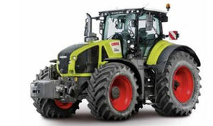 Tractor CLAAS AXION 960 CEMOS equipado con el motor Cursor 9 de FPT Industrial.