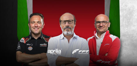 Guido Meda entrevista a FPT Industrial y Aprilia Racing Engine expertos para la nueva plataforma FPT Webcast