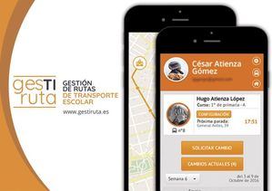 Auren desarrolla gesTIruta, una 'app' para la gestión de rutas escolares