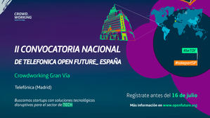 La II convocatoria nacional de Telefónica Open Future_ España en el 2018 busca startups para Cataluña, Madrid y Castilla – León