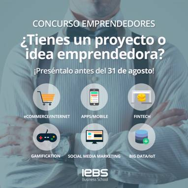 Llega la 7ª edición del Concurso de Emprendedores de IEBS