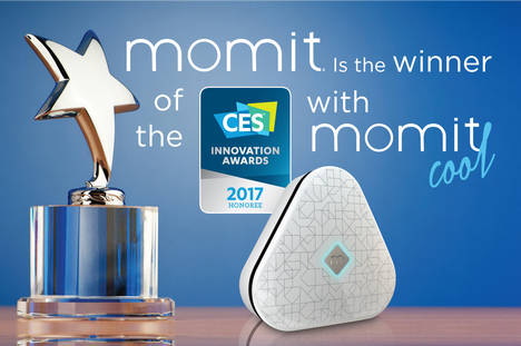 Momit ganador del Innovation Award en CES Las Vegas 2017