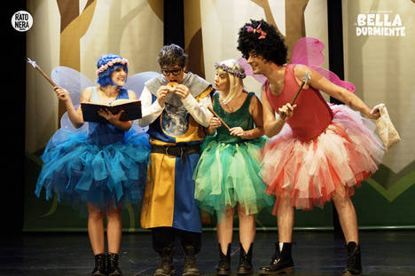 La Ratonera Teatro representa una versión musicalizada de la Bella Durmiente, en JUVENALIA 2017