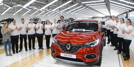 500.000 Renault Kadjar fabricados en Palencia
