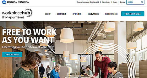 Workplace Hub de Konica Minolta simplifica el acceso a la tecnología para pequeñas y medianas empresas