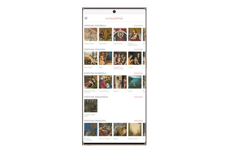 El Museo Nacional del Prado publica su primera Guía Oficial para smartphones Android e iOS