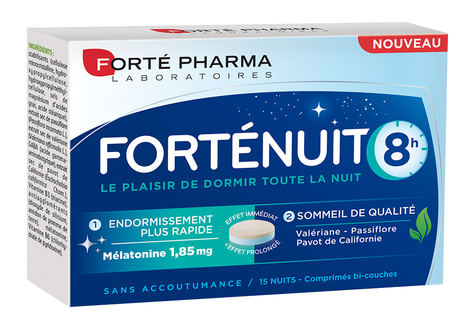 Forté Pharma, la línea de complementos nutricionales de Reig Jofre, lanza en francia Forté Nuit 8h