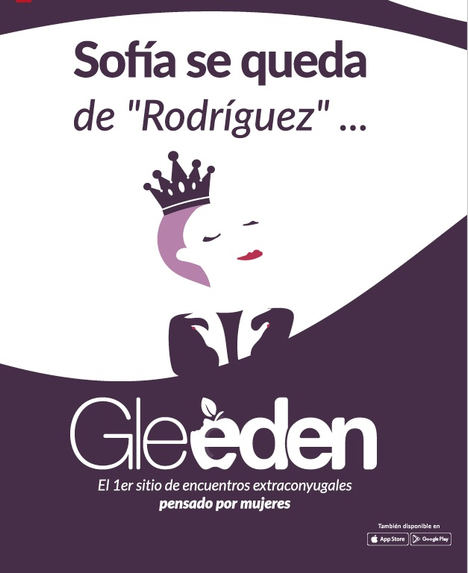 Gleeden reivindica a todas las mujeres que se quedan de Rodríguez