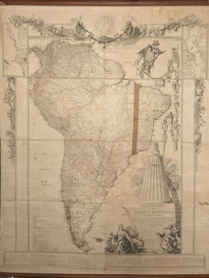 El Mapa de América Meridional de 1771 que pudo poner en jaque a Carlos III, sale a subasta