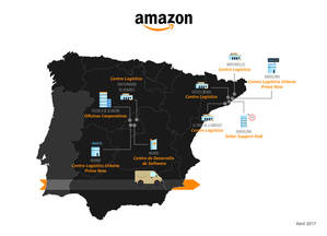 Amazon creará 650 nuevos empleos en los próximos tres años con la apertura este otoño de un nuevo centro logístico en Martorelles (Barcelona) para dar servicios a clientes de toda Europa