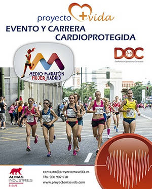 La Media Maratón de la Mujer de Madrid cuida el corazón de sus corredoras