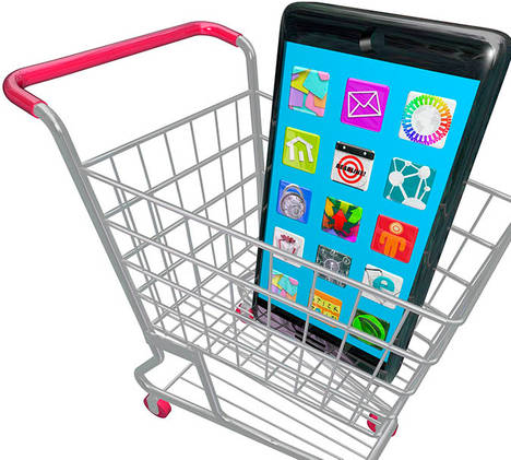 Se dispara el uso del móvil para hacer compras