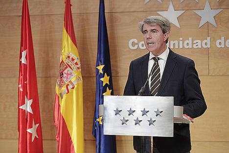 Ángel Garrido, presidente de la Comunidad de Madrid.