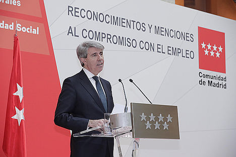 Ángel Garrido, presidente de la Comunidad de Madrid.