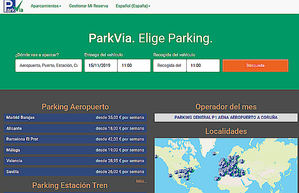 ParkVia el motor de búsqueda de aparcamiento reafirma su posicionamiento en España