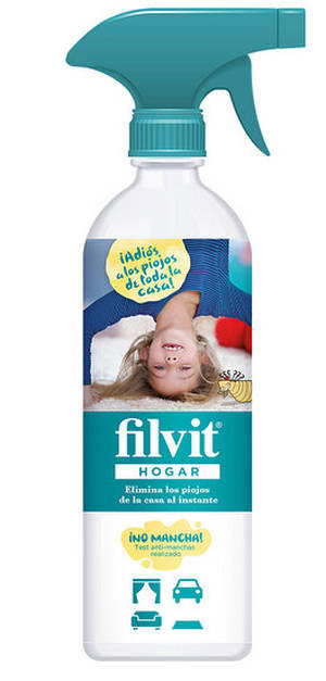 Filvit lanza Filvit Hogar, el primer spray que mata los piojos y las liendres del hogar