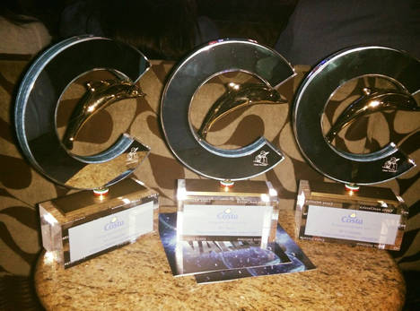 Costa Cruceros premia a las agencias del grupo Dit Gestión con tres galardones por sus ventas de 2015