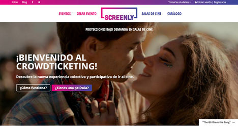 La plataforma Screenly reúne más de 113.000 euros para consolidar el cine bajo demanda en salas