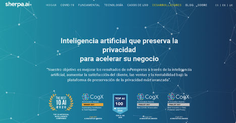 Sherpa.ai compartirá su visión sobre la Inteligencia Artificial aplicada a la privacidad de datos con los más destacados representantes de la Industria Digital y las Administraciones