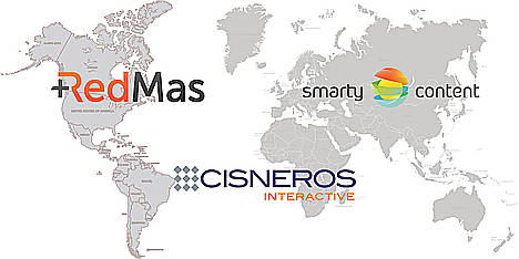 smartycontent y RedMas, compañía de Cisneros Interactive, han iniciado su alianza para el desarrollo del vídeo online en América