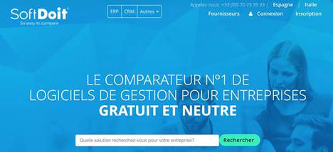 SoftDoit, el comparador de software líder, inicia su actividad en Francia