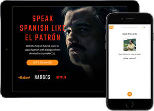 Nosotros los bandidos: Babbel enseña a hablar como el Patrón de la serie “Narcos”