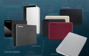Toshiba lanza una nueva línea Canvio de almacenamiento portátil con nuevas aplicaciones y diseños