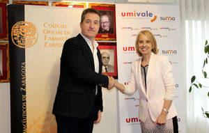 Umivale firma un convenio de colaboración con el Colegio de Farmacéuticos de Zaragoza (COFZ)