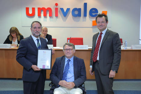 umivale recibe el sello Bequal que acredita su política de inclusión de las personas con diversidad funcional