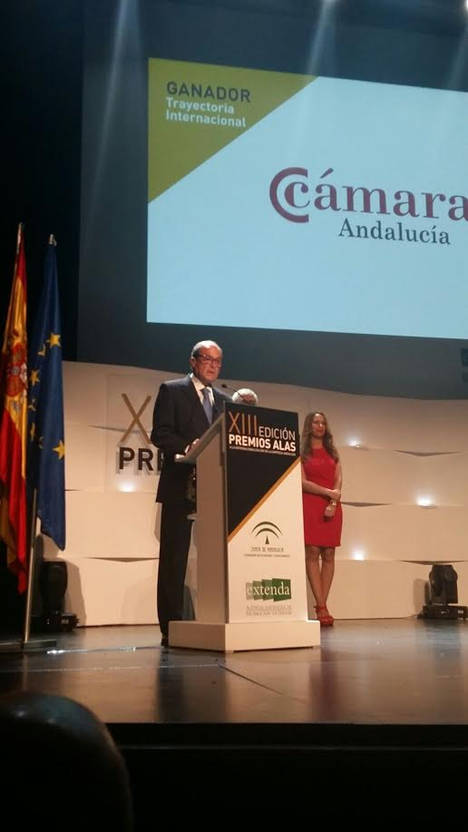 Las Cámaras de Andalucía reciben el premio ALAS a la trayectoria empresarial