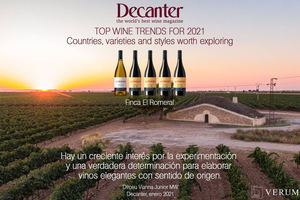 Verum Las Tinadas Airén en el top 10 tendencias para 2021 en Decanter