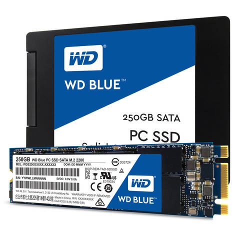 Western Digital presenta sus discos duros de estado sólido WD Blue y WD Green