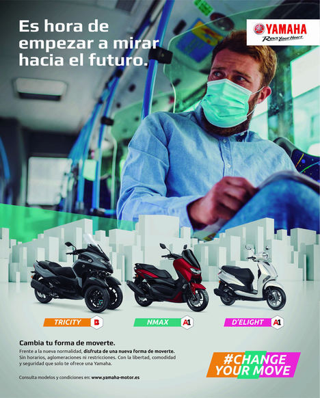 Yamaha mira hacia el futuro con su campaña de 'nueva movilidad' realizada por La Bendita Agencia